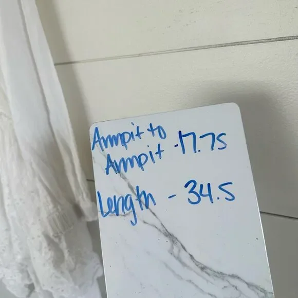 AllSaints Women’s White 6 Prim Broderie Dress - Picture 5 of 6